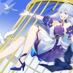 This is a pixiv picture whose title is 歌え！.