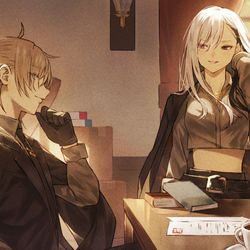 This is a pixiv picture whose title is 七次元生徒会.