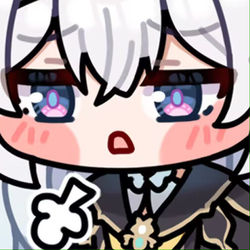 This is a pixiv picture whose title is 整了一些流萤小表情.