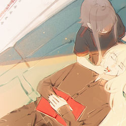 This is a pixiv picture whose title is 520&521.