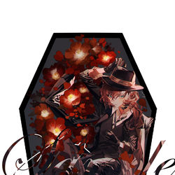 This is a pixiv picture whose title is 椿.