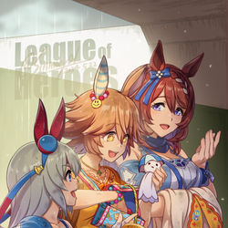 This is a pixiv picture whose title is 長距離LOHおつかれさま！.