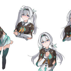 This is a pixiv picture whose title is 摸摸流萤.
