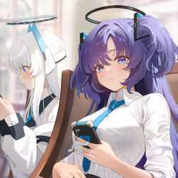 This is a pixiv picture whose title is Break Time.