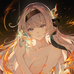This is a pixiv picture whose title is 変身.