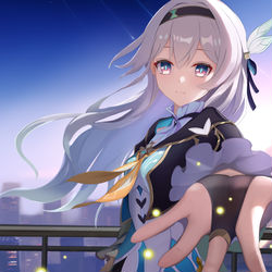 This is a pixiv picture whose title is ホタル.