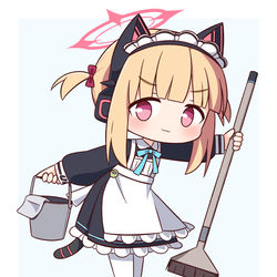 This is a pixiv picture whose title is メイドモモイ.