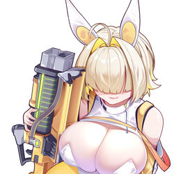 This is a pixiv picture whose title is Elegg bunnysuit.