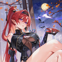 This is a pixiv picture whose title is 吟霖.