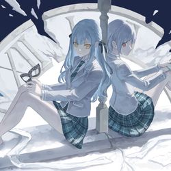 This is a pixiv picture whose title is 《祝你幸福》.