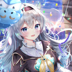 This is a pixiv picture whose title is 流螢.