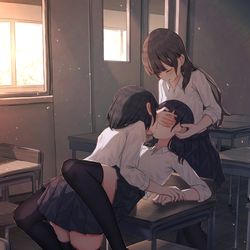 This is a pixiv picture whose title is 時間切れ.