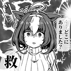 This is a pixiv picture whose title is トレーナーを詰めるドトウ.