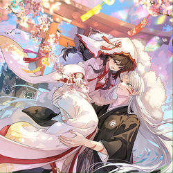 This is a pixiv picture whose title is 婚礼.