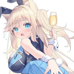This is a pixiv picture whose title is 「見えちゃってないよね…！」.