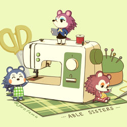 This is a pixiv picture whose title is 三姉妹.