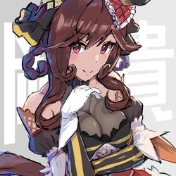 This is a pixiv picture whose title is ジェンティルドンナさん（ウマ娘）.