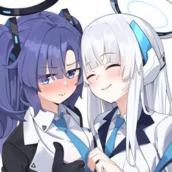 This is a pixiv picture whose title is Yuuka, Noa.