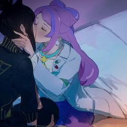 This is a pixiv picture whose title is ♥.