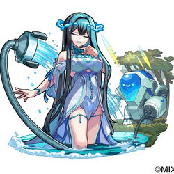 This is a pixiv picture whose title is 【モンスト】アナーヒター.