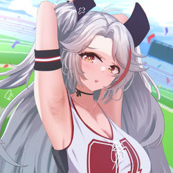 This is a pixiv picture whose title is Prinz Eugen - Daily Stretch.