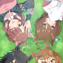 This is a pixiv picture whose title is 新時代の扉.