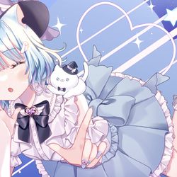 This is a pixiv picture whose title is 🐾.