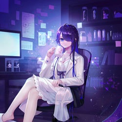 This is a pixiv picture whose title is 【FOW】LUCIE,SYNTHETIC ALCHEMIST.