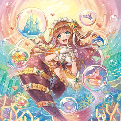 This is a pixiv picture whose title is 【ヴァンガード】めくるめく夢物語 ペリシア.