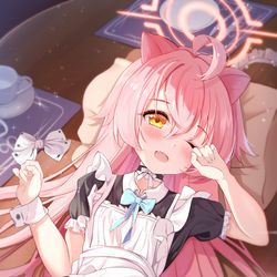 This is a pixiv picture whose title is 小鳥遊ホシノ.