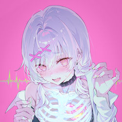 This is a pixiv picture whose title is Love me.