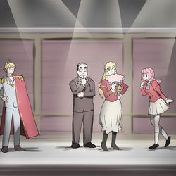 This is a pixiv picture whose title is もしもの2.5次元.