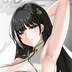 This is a pixiv picture whose title is 白芷(鳴潮).