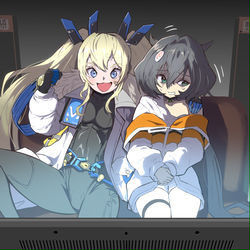This is a pixiv picture whose title is 一人が気楽(NIKKE).