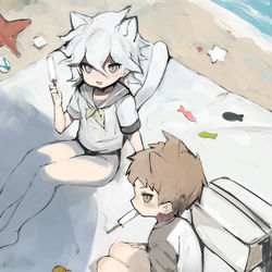 This is a pixiv picture whose title is 無題.