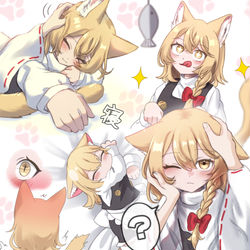 This is a pixiv picture whose title is 猫な霧雨魔理沙.