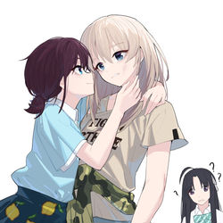 This is a pixiv picture whose title is 叛变了，现在是桃菜时间.