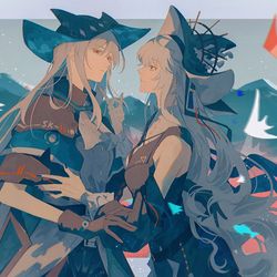 This is a pixiv picture whose title is “很高兴你能恢复记忆，劳伦缇娜。”.