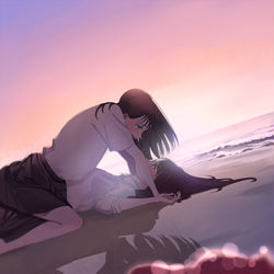 This is a pixiv picture whose title is 無題.