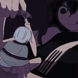 This is a pixiv picture whose title is "What is Loveit?".