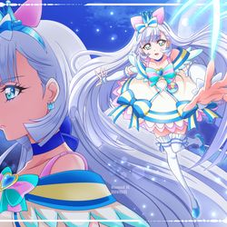 This is a pixiv picture whose title is キュアニャミー！.
