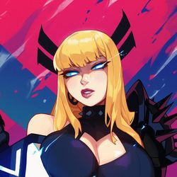 This is a pixiv picture whose title is Magik.