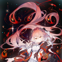 This is a pixiv picture whose title is 长离.