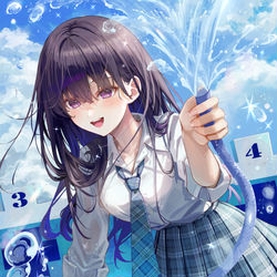 This is a pixiv picture whose title is プール開き.