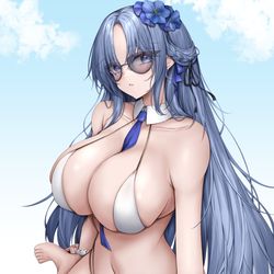 This is a pixiv picture whose title is アルザス/アズールレーン.