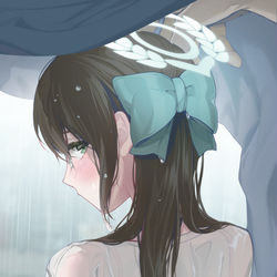This is a pixiv picture whose title is ブルアカ-アイリ.