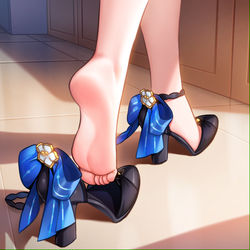 This is a pixiv picture whose title is 摸鱼.