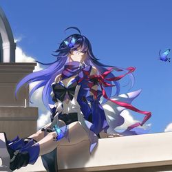 This is a pixiv picture whose title is 🦋☺️🦋🙂🦋.