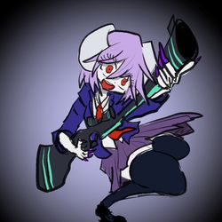 This is a pixiv picture whose title is 練習絵.