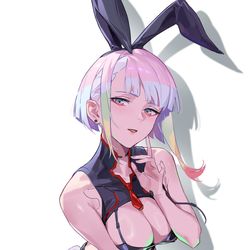 This is a pixiv picture whose title is 🐰.